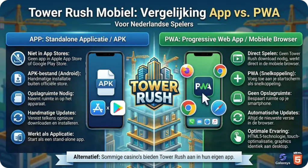 Tower Rush App en PWA